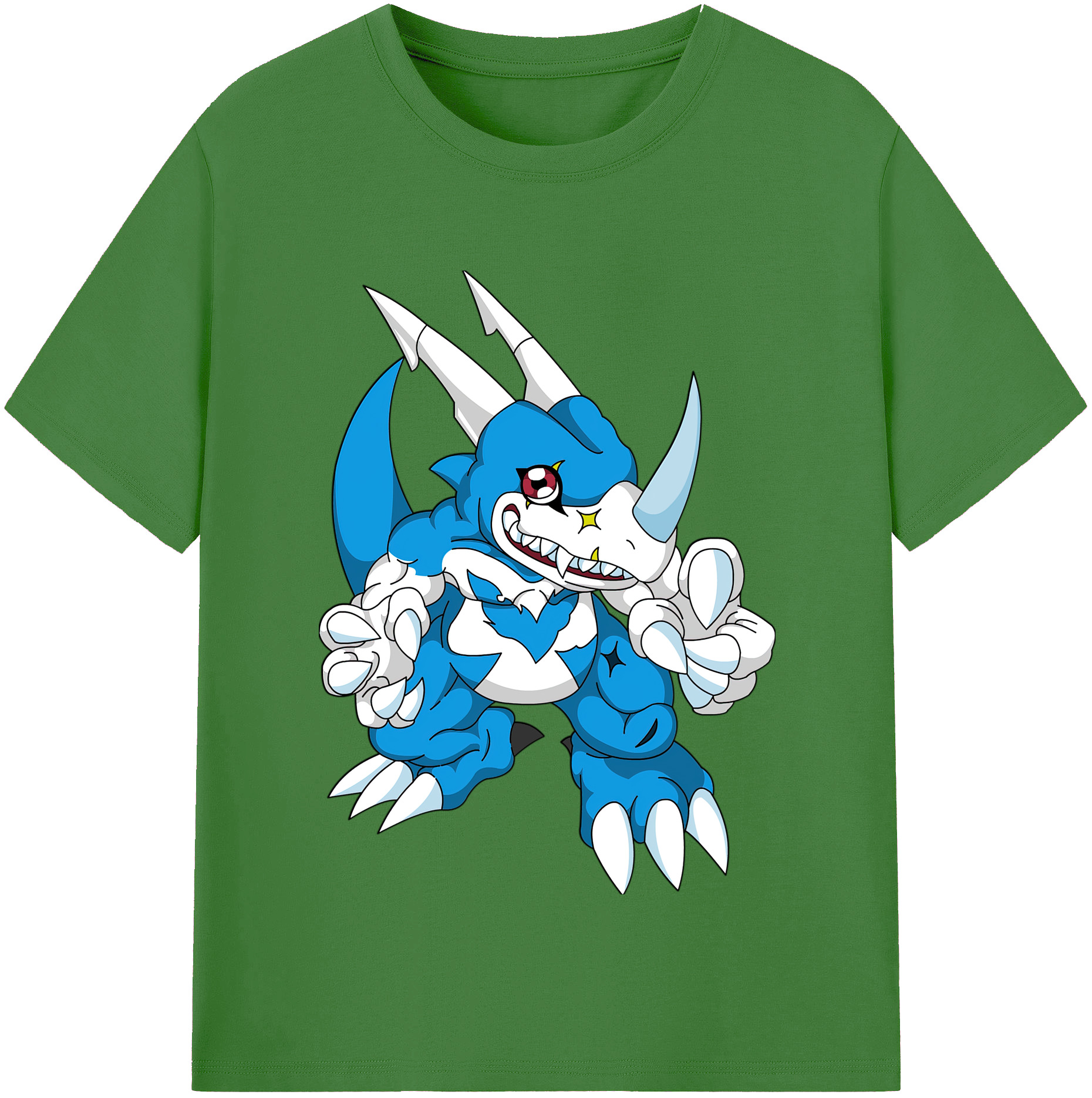 （画像用） Digimon デジタルモンスター/デジモン レディースカジュアルプリントTシャツ（綿100％）